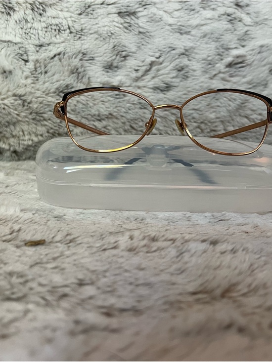 Tiffany & Co. Accessories - Women's Tiffany and Co gold metal and black cat eye frames